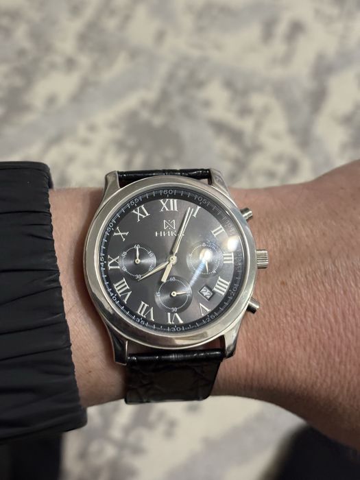 Серебрянный часы Ника проба 925