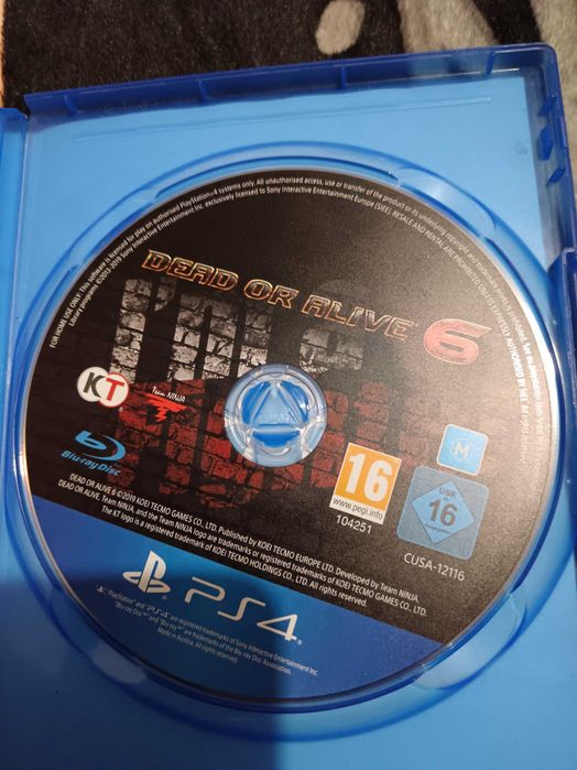 Ps4 игра Dead Or Alive 6