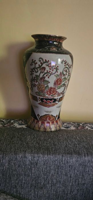 vaza china chinezeasca pictata manual