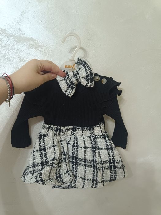 Бебешка рокля 0-3 месеца