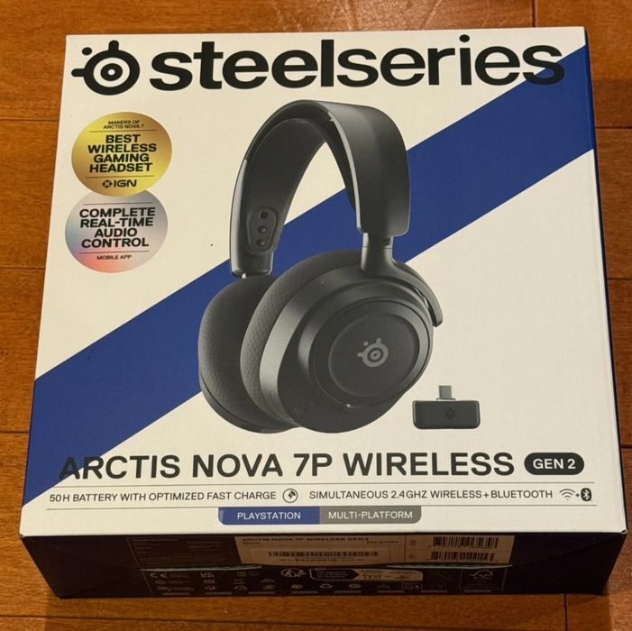Steelseries Arctis Nova 7p , 7x Wireless Gen 2