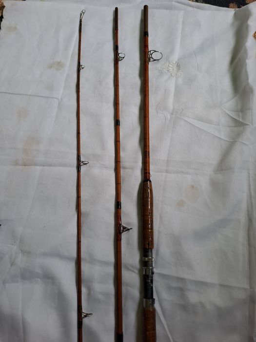 Lanseta făcută manual+mulinete de colecție