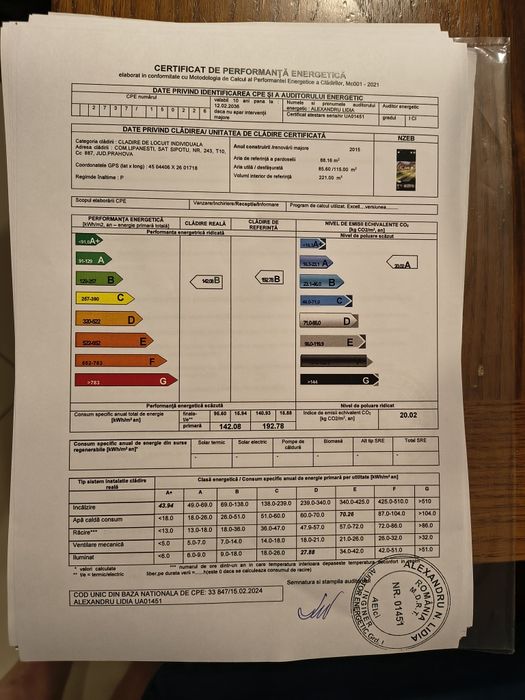 Casa de vanzare  cu 3 camere constructie noua 2015