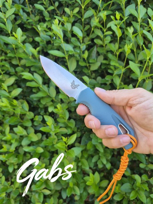 Фиксиран нож Benchmade Water Intersect 18050,Magna Cut,Depth Blue Santoprene