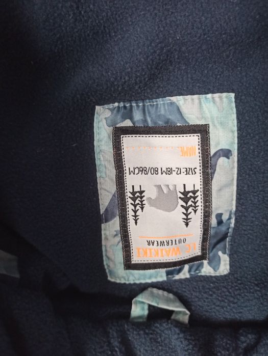 Geaca Waikiki mărime 12-18 luni (80-86 cm) si pantaloni de schi 80