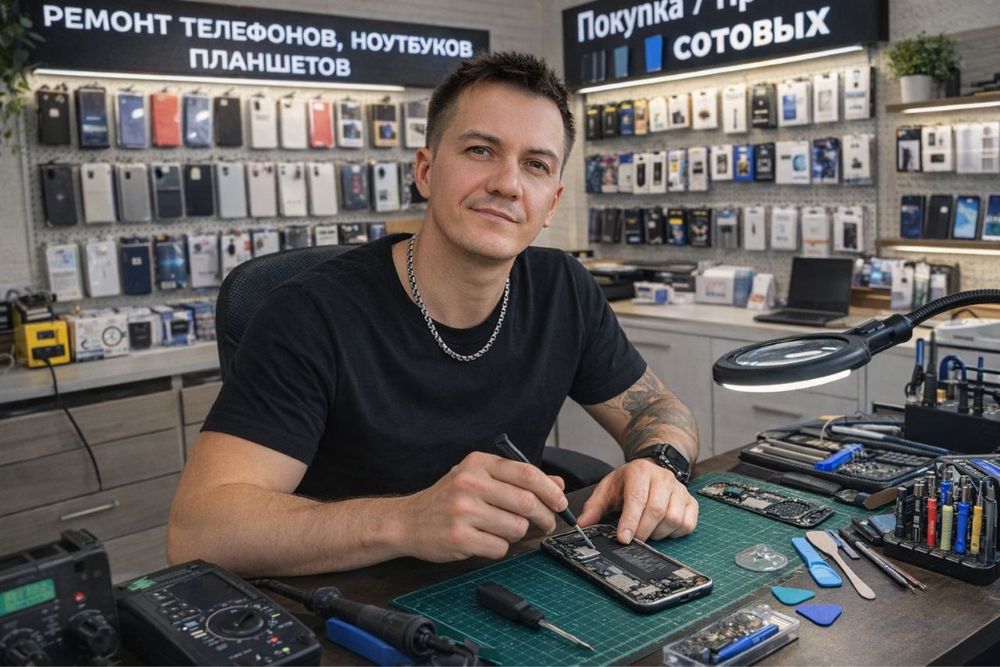 Ремонт телефонов и ноутбуков