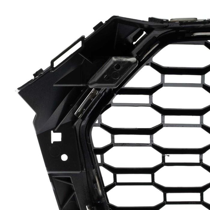 Grila fara emblema Audi A4 B9 negru lucios (15-19) PDC