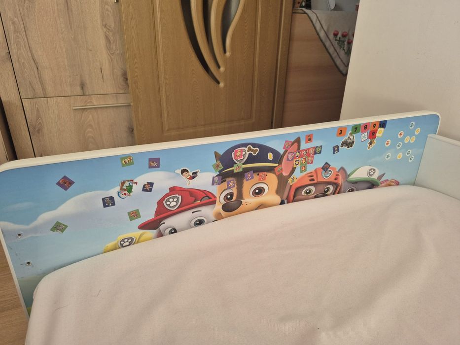 PAT COPIL și saltea ortopedica 80x160