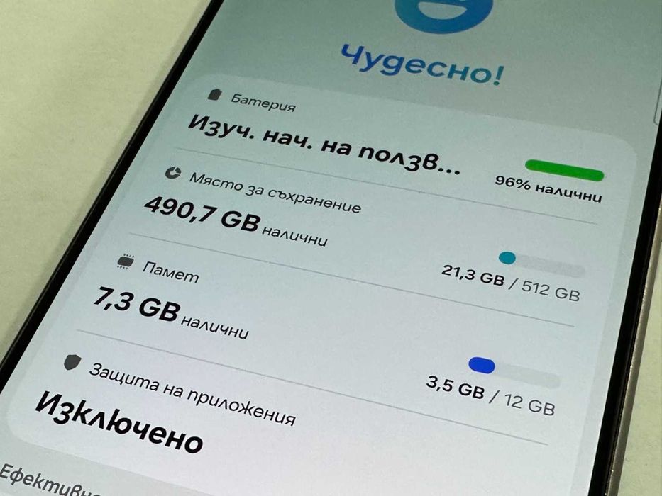 Samsung Galaxy S24 Ultra 5G 512GB 12GB RAM 12GB RAM Гаранция