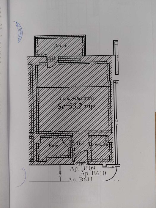 Spacious studio apartment in Pipera | 53.2 sq m | Close to the metro.