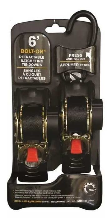 Нови ОРИГИНАЛНИ "прибиращи се" колани   на Sea-Doo, Ski-Doo и Can am