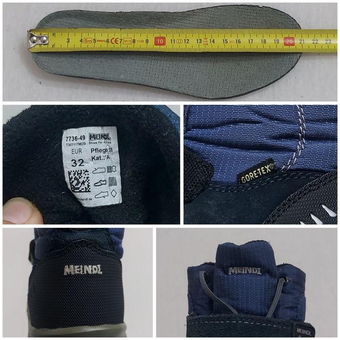 Ghete iarnă Meindl FRAZER velcro Junior GTX navy, cizme zăpadă nr. 32