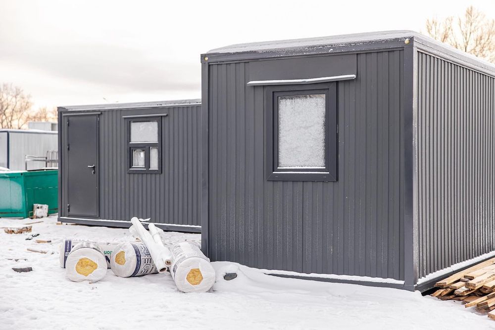 Жилой контейнер , утеплённый контейнер, бытовка