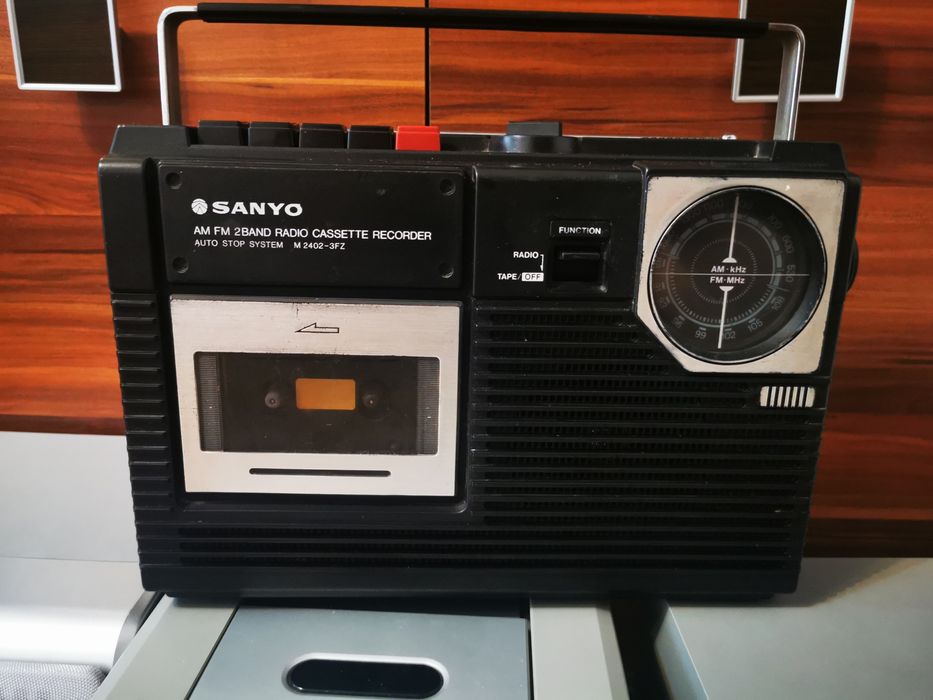 Radiocasetofon Sanyo Radio