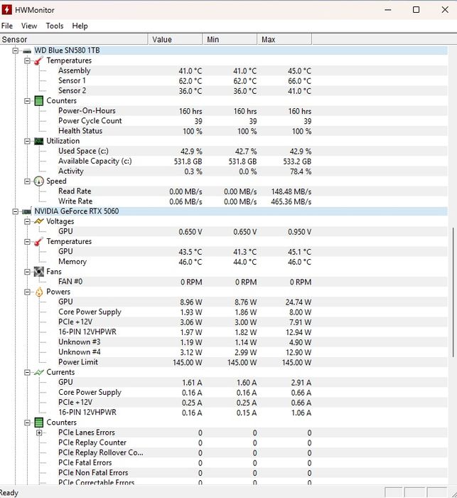 Calculator Gaming [Nvidia RTX 5060,Intel 12600Kf,32 GB RAM]