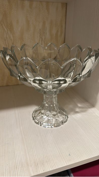 Фруктовница стекло плотное