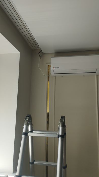Установка кондиционера,