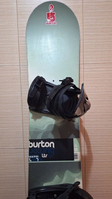 Placa snowboard 145cm burton LTR -legaturi-boots
