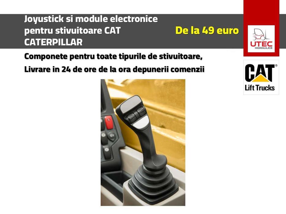Joystick-uri și Module Electronice pentru Stivuitoare