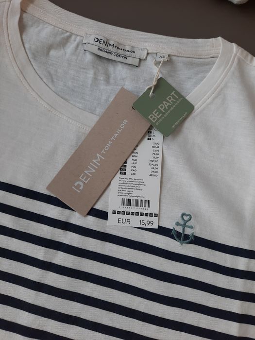 Tricou Tom Tailor Denim XS