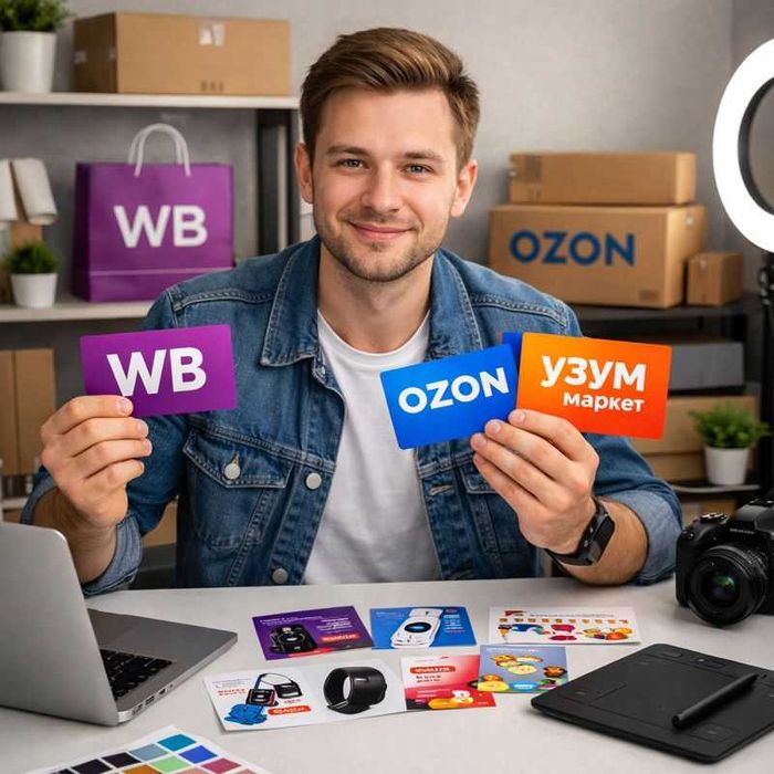 Создание карточек для маркетплейсов