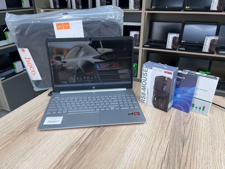 Ноутбук HP Pavilion 15 / Ryzen 5-5500U / 8GB / 512GB / Radeon Graphics