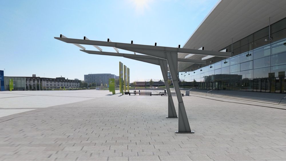 Carport terasa pergola Garaj Auto