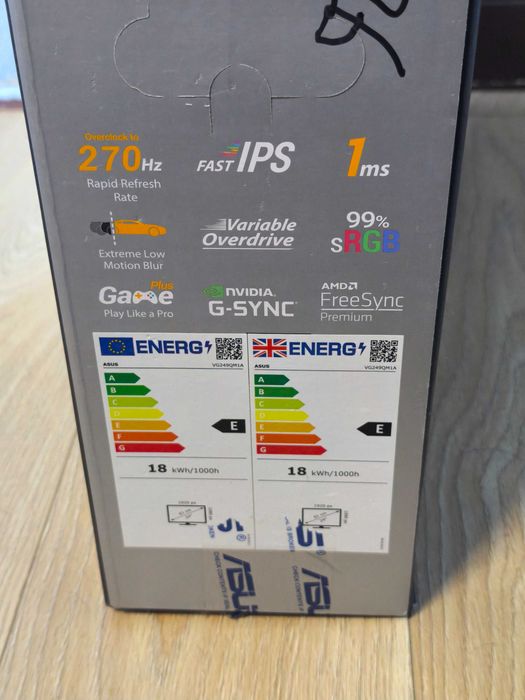Монитор Asus Tuf Gaming VG1A 23.8"