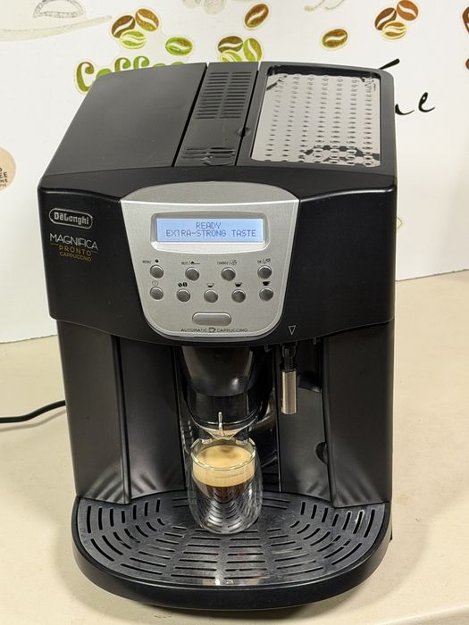 Кафемашина кафе автомат delonghi magnifica pronto с гаранция