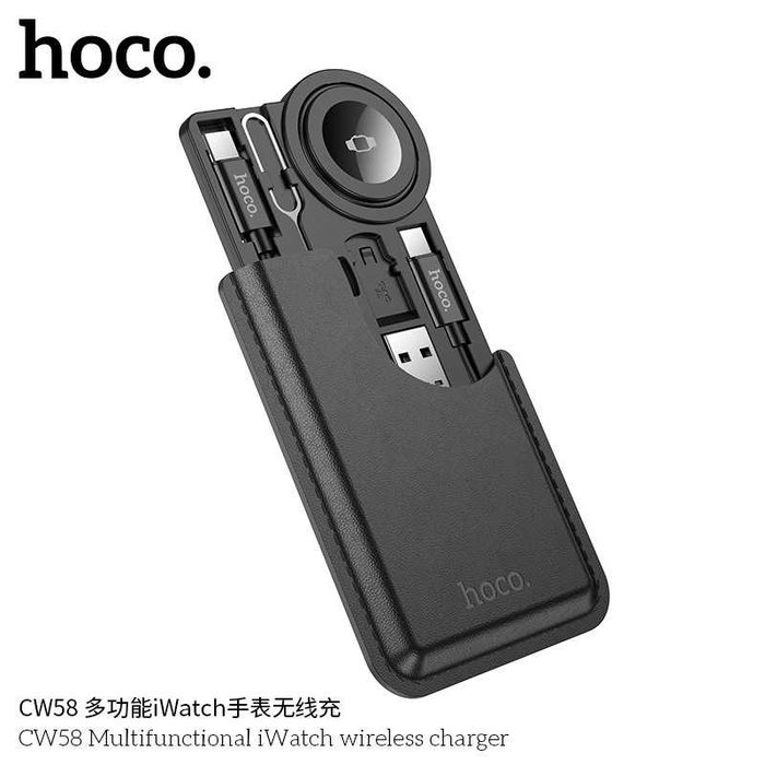 Hoco CW58 Multifunctional iWach Wireless Charger PD-60W Storage Box