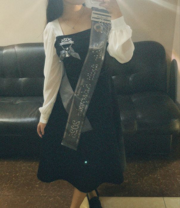 Вечернее платье «Black & White».