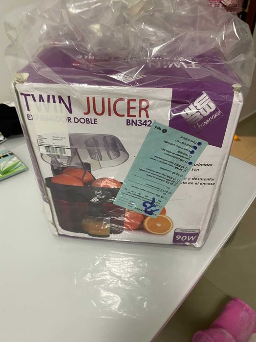 twin juicer storcator fruce automat- NOU- SIGILAT