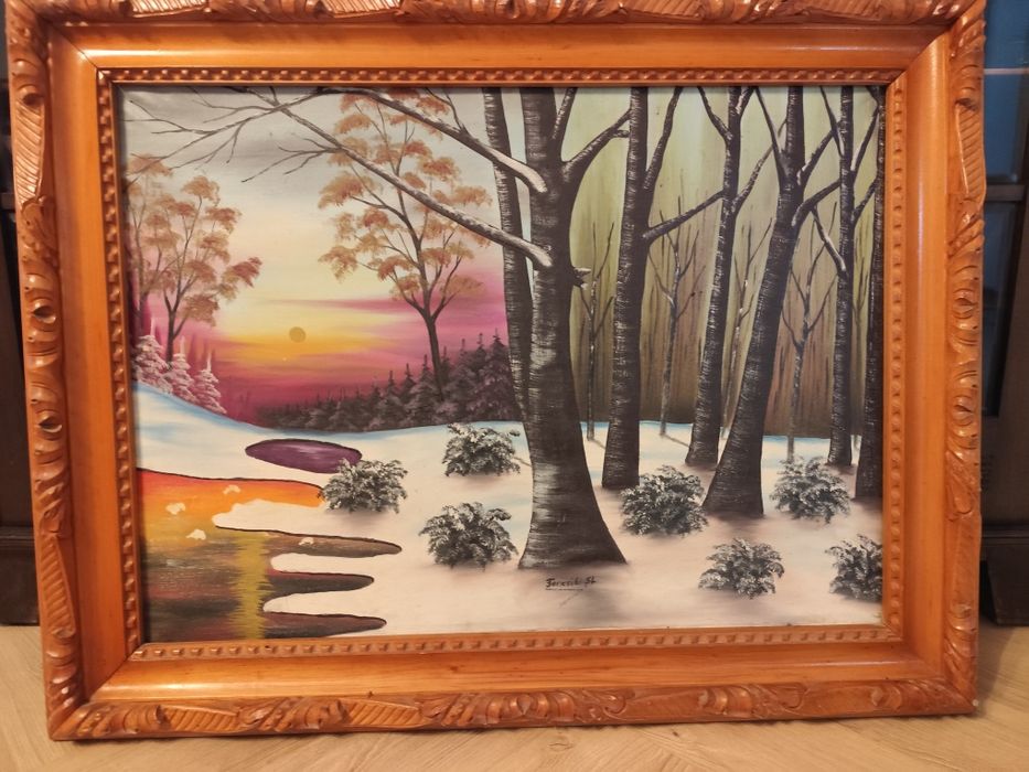 Tablouri , pictura in ulei pe panza, semnate