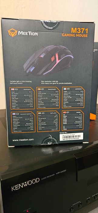 Мишка- Геймърска- RGB Variable light-USB