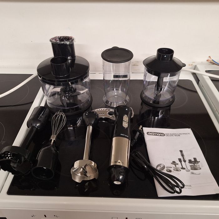 Делимано Мултипрактик 7в1 Пасатор/Миксер/Чопър/ренде и други