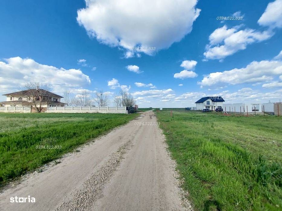 Teren intravilan 418 mp Berceni curent acte la zi construcție