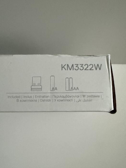 Kit tastatură + mouse wireless Dell KM3322W – Nou! Sigilat