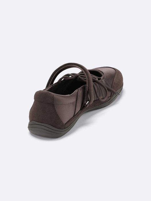 Uniqlo GU балетки на шнуровках 38р М Lace Up Ballet Sneakers