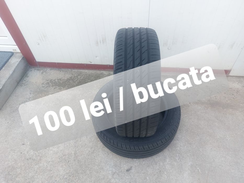 100 lei bucata! Doua anvelope de vara 195 50 15 Viking