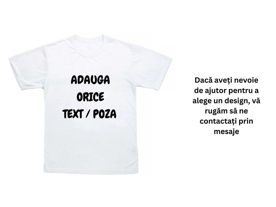 Tricouri 100% Poliester – Bărbați - Personalizare prin Sublimare