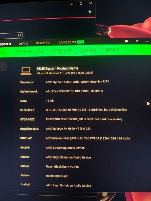Procesor Amd ryzen 7 5700g