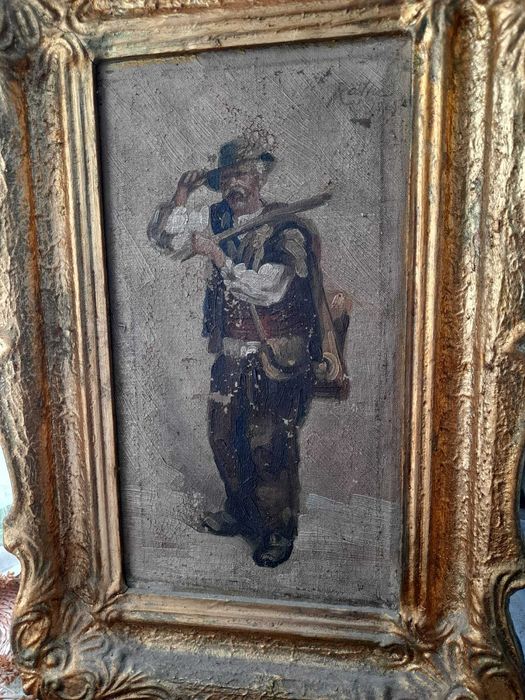 Tablou in ulei interbelic