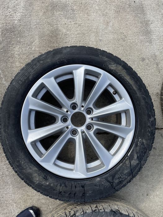 Jante Aliaj BMW r17 seria 3 5 f10 + cauciucuri 225 / 55 / R17
