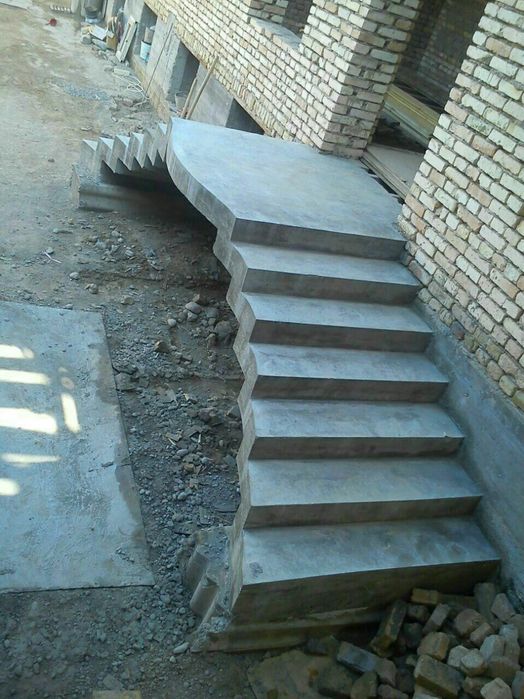 Beton zinalar зина