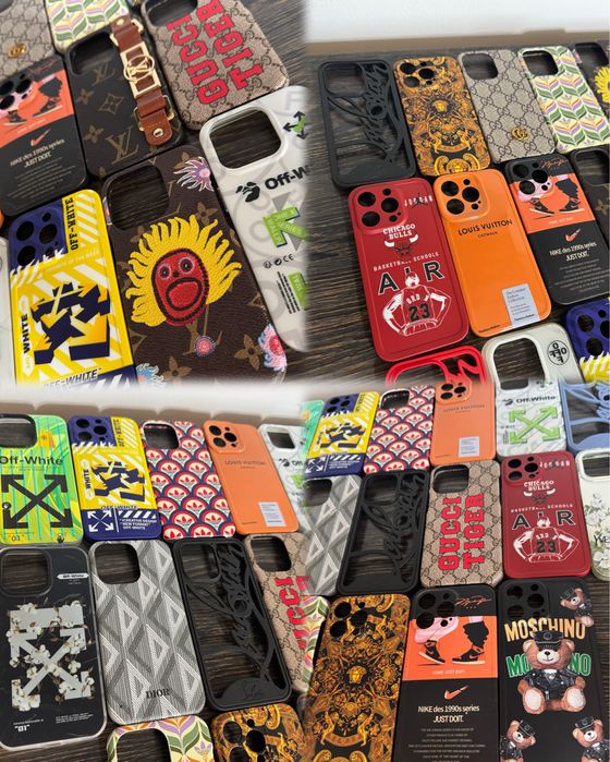 Husa Louboutin Moschino Louis Vuitton Gucci iPhone 14 Pro, 14 Pro Max