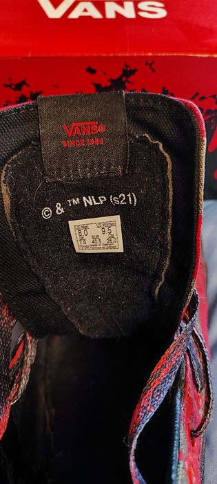 Vans X House Of Terror SK8 Hi Nightmare On Elm Street “Freddy Krueger”