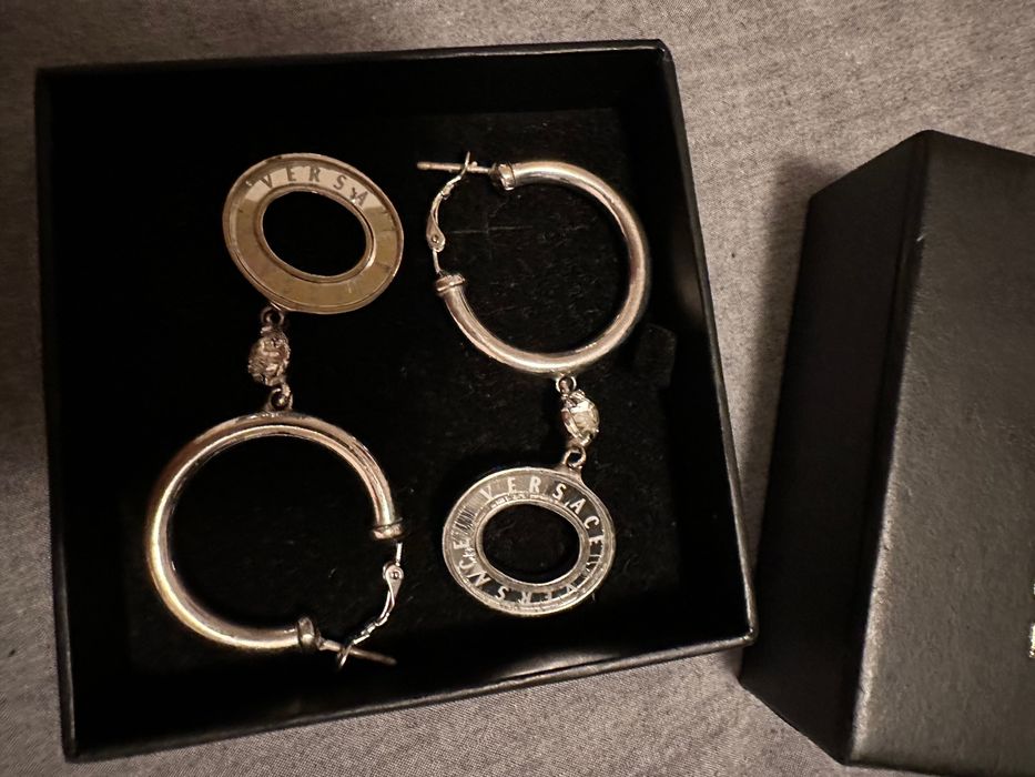 Дамски обици от сребро, Versace
