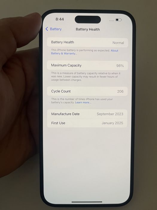 Iphone 15plus 128GB 98% bat