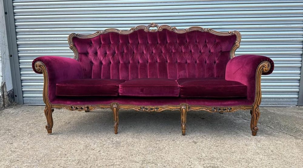 Прекрасна Холна Гарнитура 5 части Рококо Бароков Стил