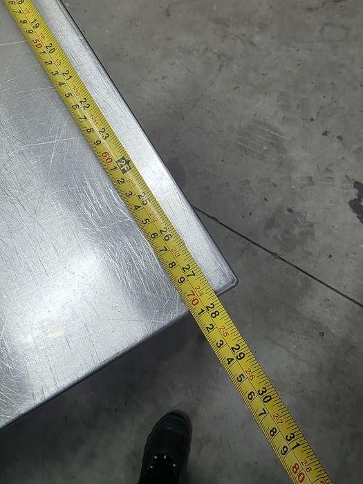 Немска работна маса от неръждаема стомана